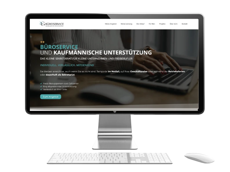 Webseiten für Büroservice