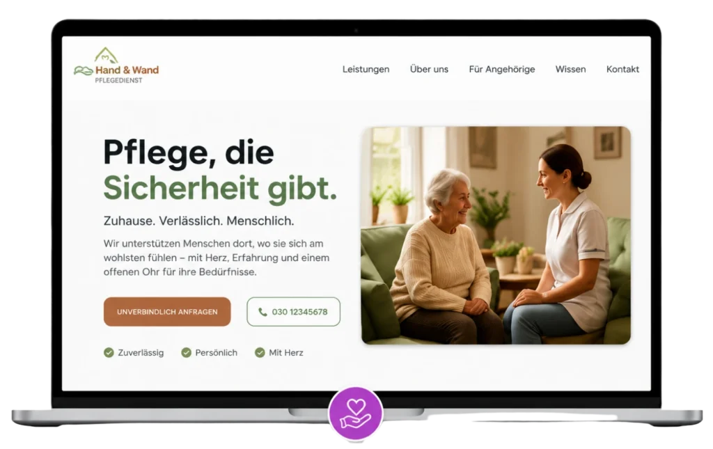 Webdesign für Pflegedienste (3)